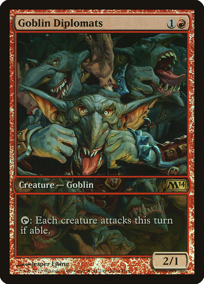 Goblin Diplomats [Magic 2014 Promos] | Game Haven TX