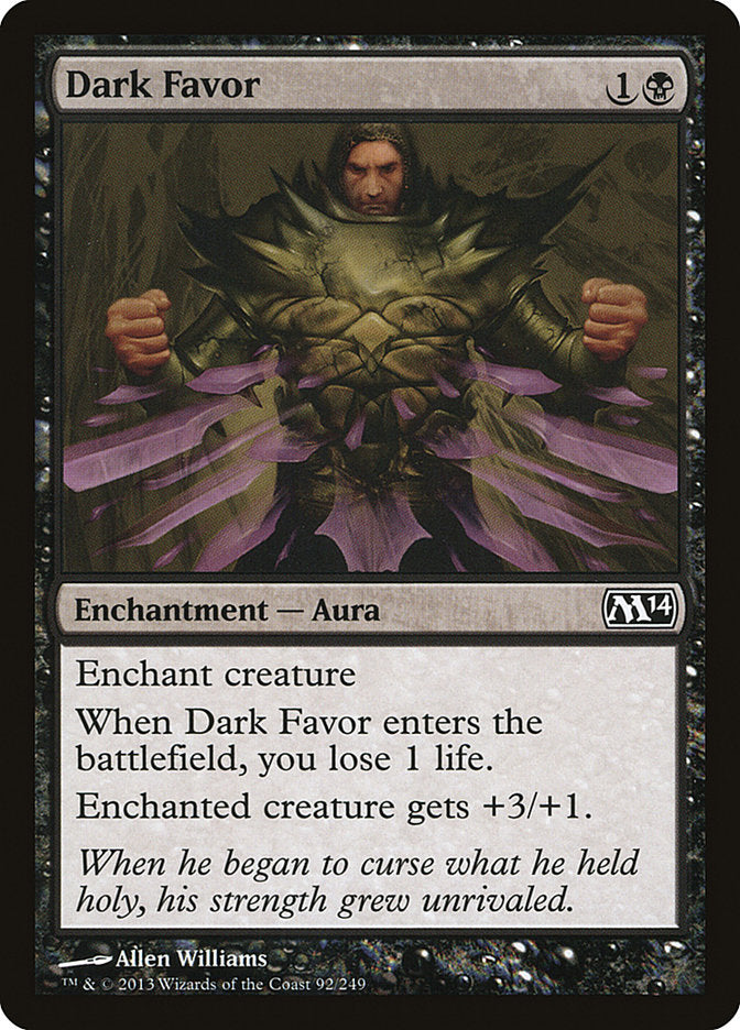 Dark Favor [Magic 2014] | Game Haven TX