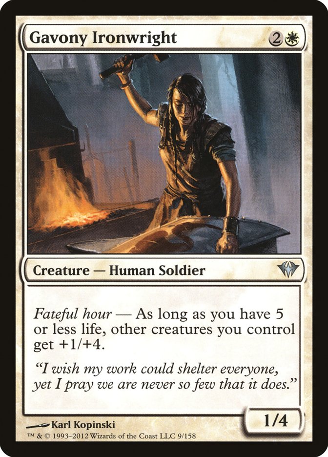 Gavony Ironwright [Dark Ascension] | Game Haven TX