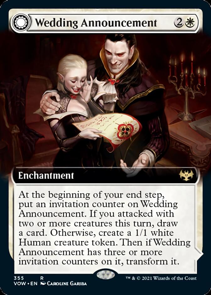 Wedding Announcement // Wedding Festivity (Extended) [Innistrad: Crimson Vow] | Game Haven TX