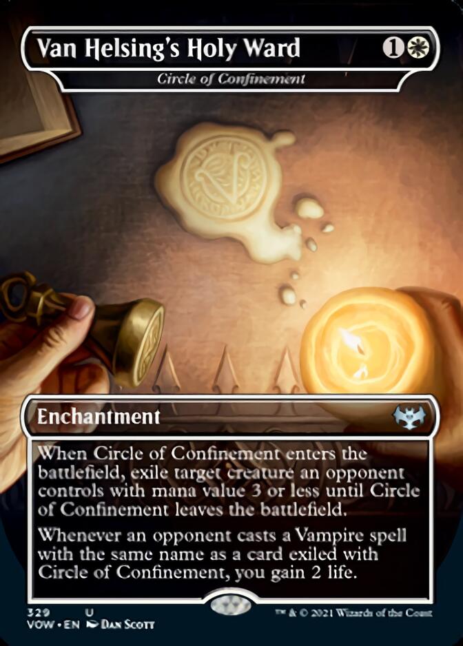 Circle of Confinement - Van Helsing's Holy Ward [Innistrad: Crimson Vow] | Game Haven TX
