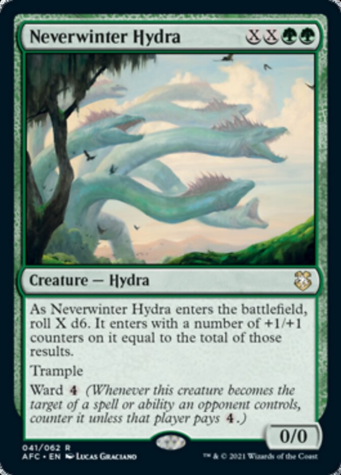 Neverwinter Hydra [Dungeons & Dragons: Adventures in the Forgotten Realms Commander] | Game Haven TX