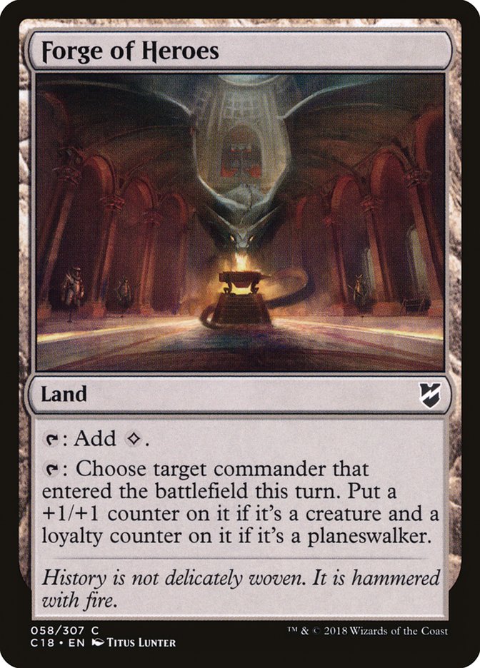 Forge of Heroes [Commander 2018] | Game Haven TX