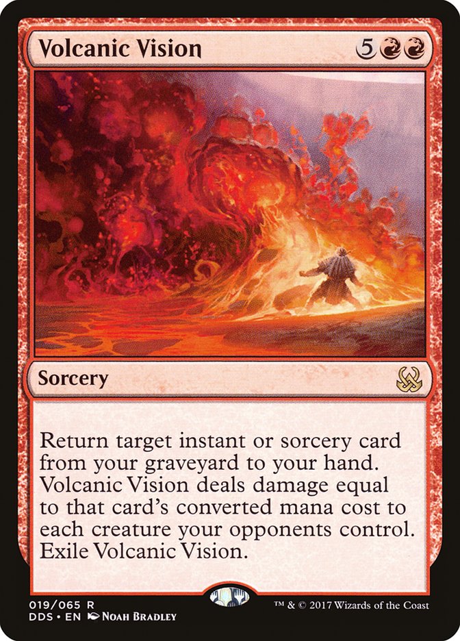 Volcanic Vision [Duel Decks: Mind vs. Might] | Game Haven TX