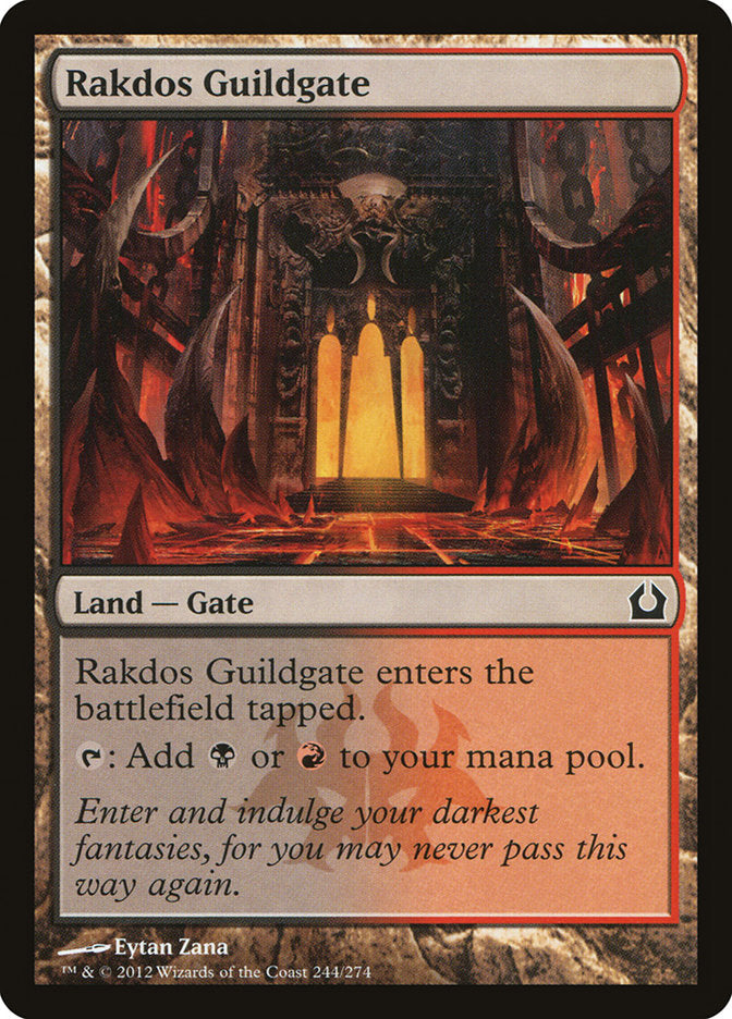 Rakdos Guildgate [Return to Ravnica] | Game Haven TX