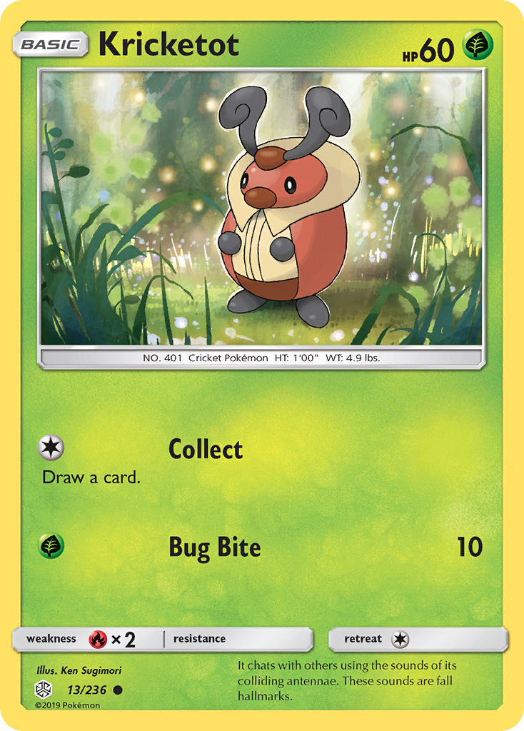 Kricketot (13/236) [Sun & Moon: Cosmic Eclipse] | Game Haven TX