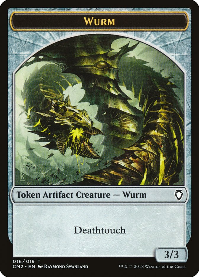 Wurm (Deathtouch) [Commander Anthology Volume II Tokens] | Game Haven TX