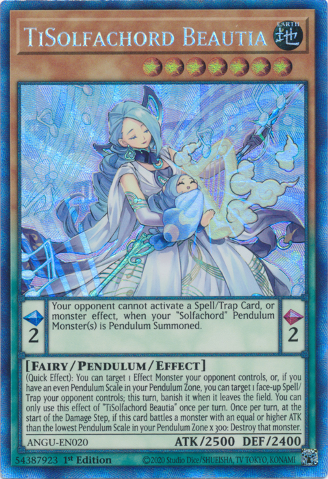 TiSolfachord Beautia (Collector's Rare) [ANGU-EN020] Collector's Rare | Game Haven TX