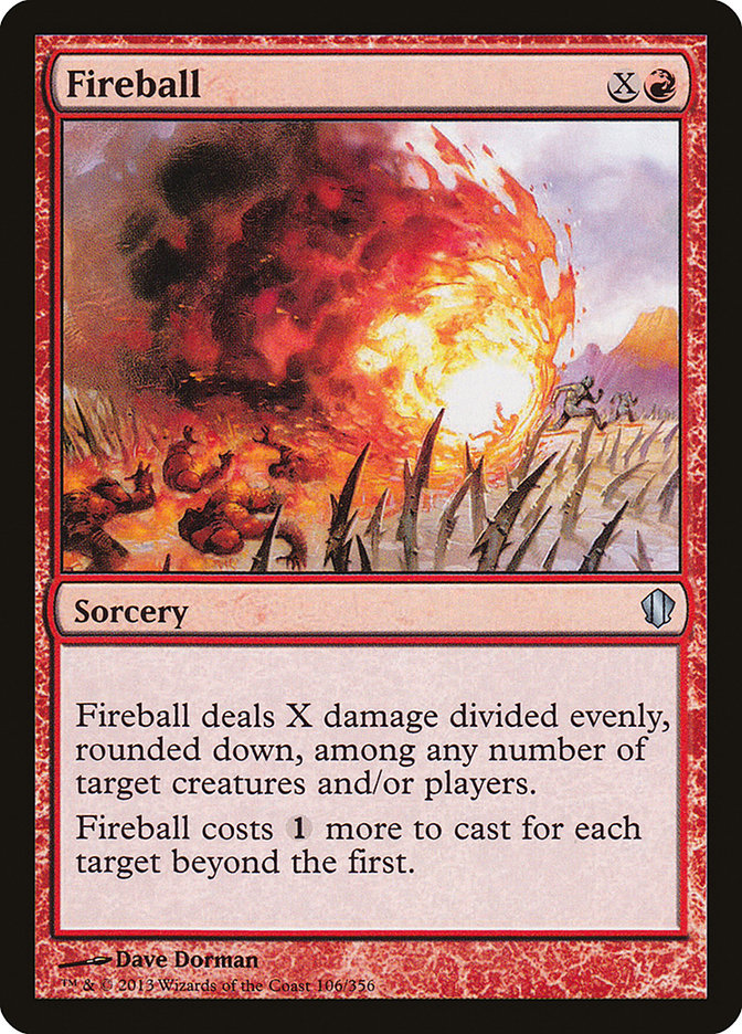 Fireball [Commander 2013] | Game Haven TX