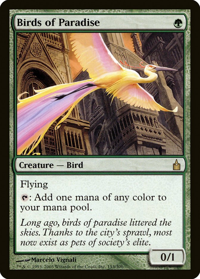 Birds of Paradise [Ravnica: City of Guilds] | Game Haven TX