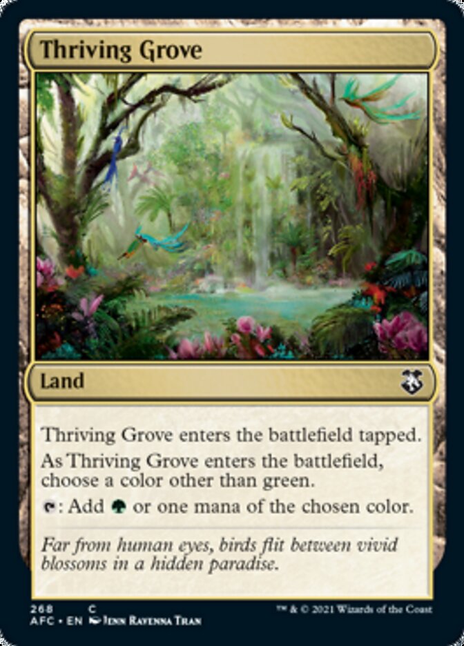 Thriving Grove [Dungeons & Dragons: Adventures in the Forgotten Realms Commander] | Game Haven TX