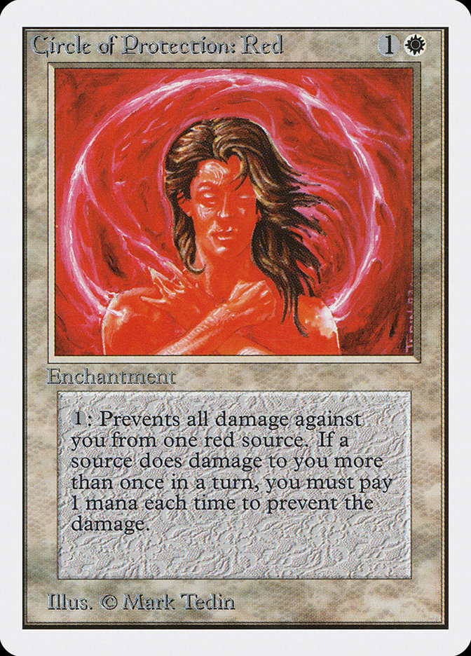 Circle of Protection: Red [Unlimited Edition] | Game Haven TX