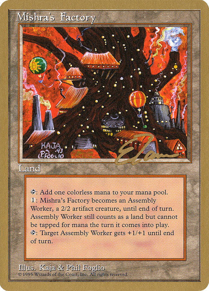 Mishra's Factory (Eric Tam) [Pro Tour Collector Set] | Game Haven TX