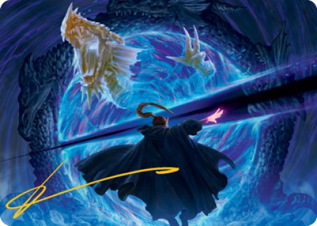 Bar the Gate Art Card (Gold-Stamped Signature) [Dungeons & Dragons: Adventures in the Forgotten Realms Art Series] | Game Haven TX