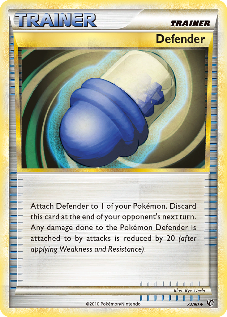Defender (72/90) [HeartGold & SoulSilver: Undaunted] | Game Haven TX