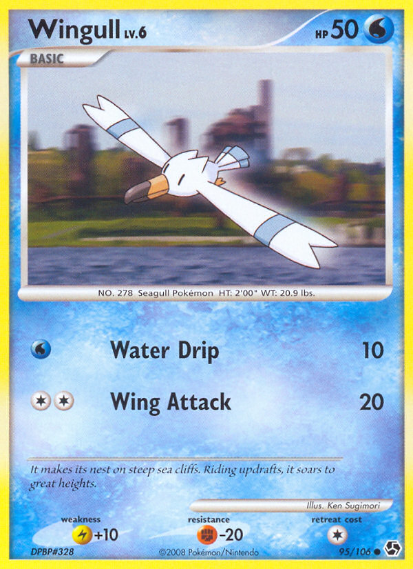 Wingull (95/106) [Diamond & Pearl: Great Encounters] | Game Haven TX