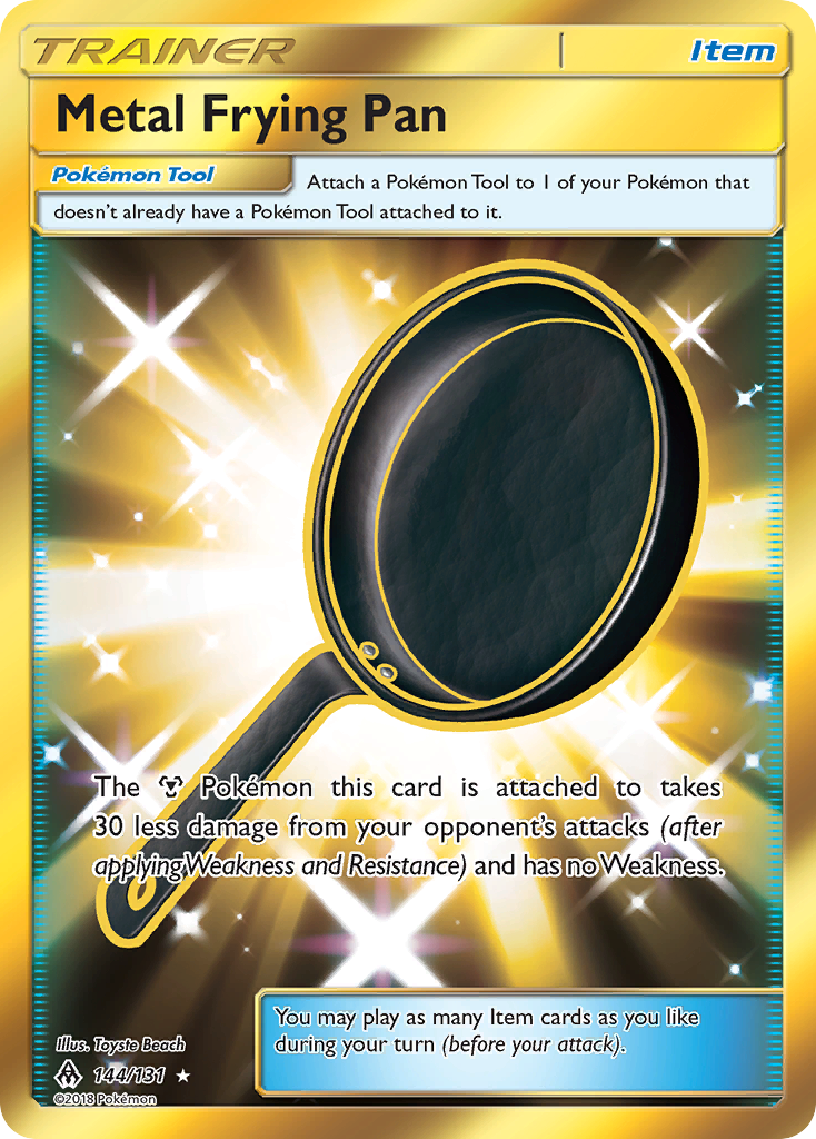 Metal Frying Pan (144/131) [Sun & Moon: Forbidden Light] | Game Haven TX