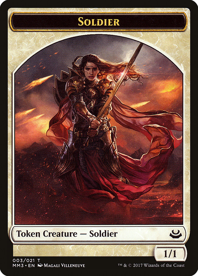 Soldier (003/021) [Modern Masters 2017 Tokens] | Game Haven TX