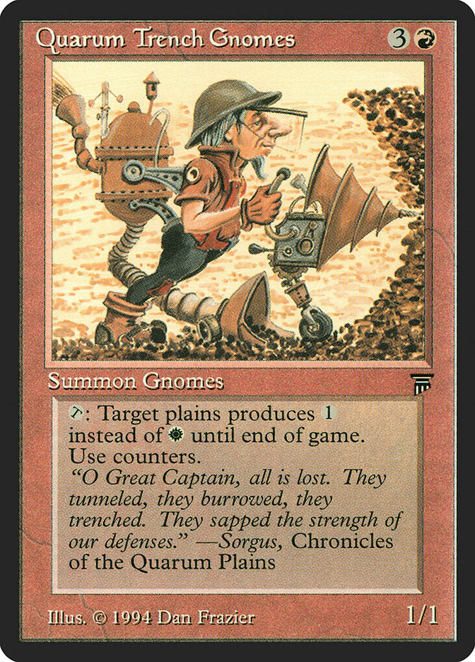 Quarum Trench Gnomes [Legends] | Game Haven TX