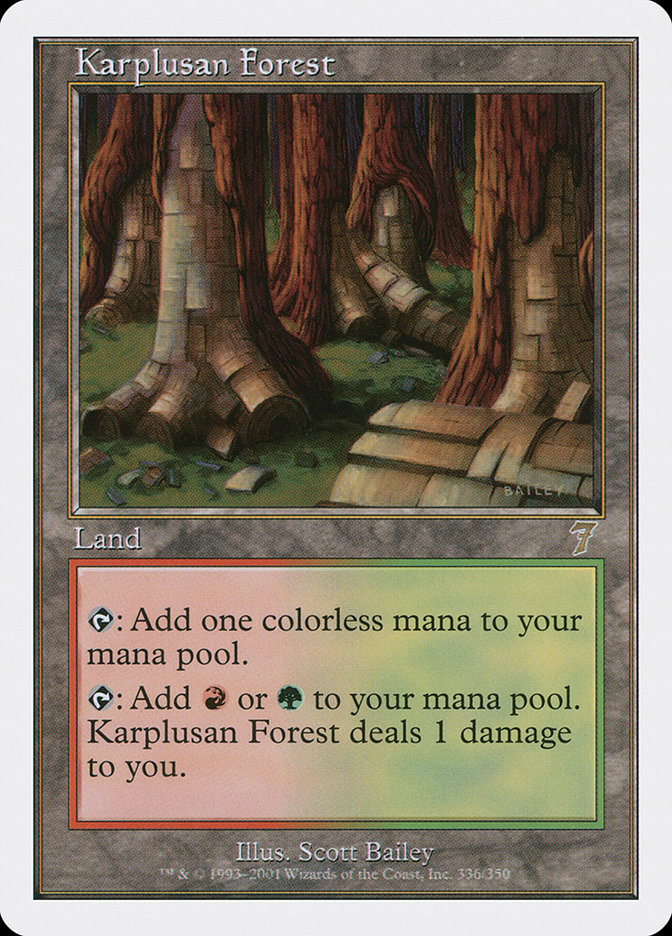 Karplusan Forest [Seventh Edition] | Game Haven TX