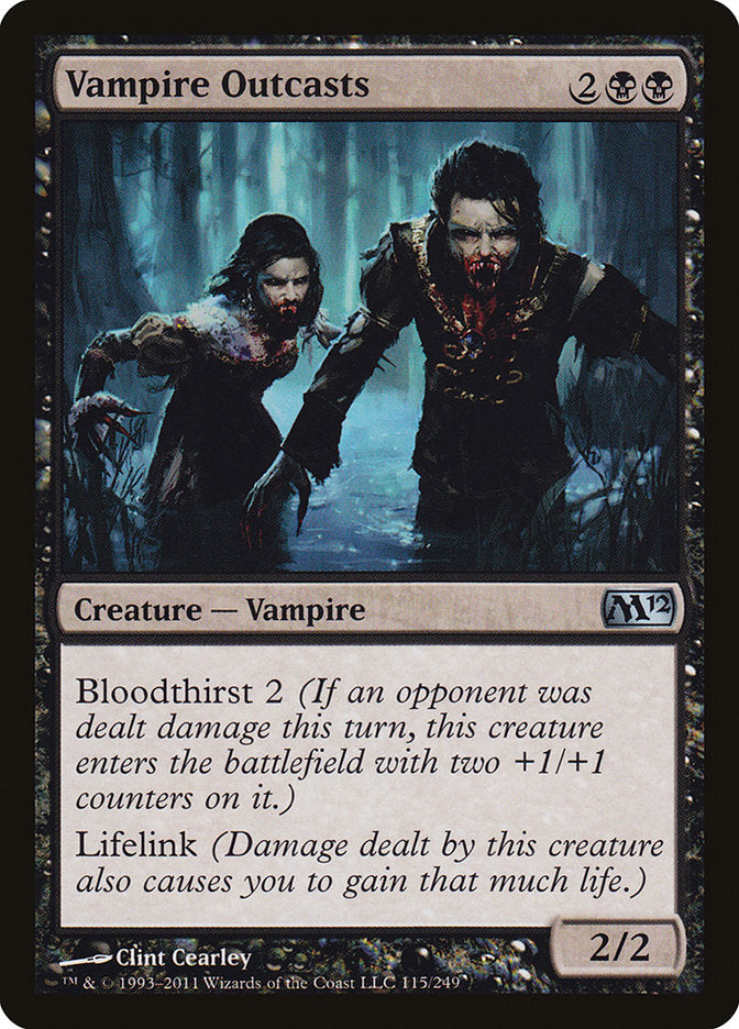 Vampire Outcasts [Magic 2012] | Game Haven TX