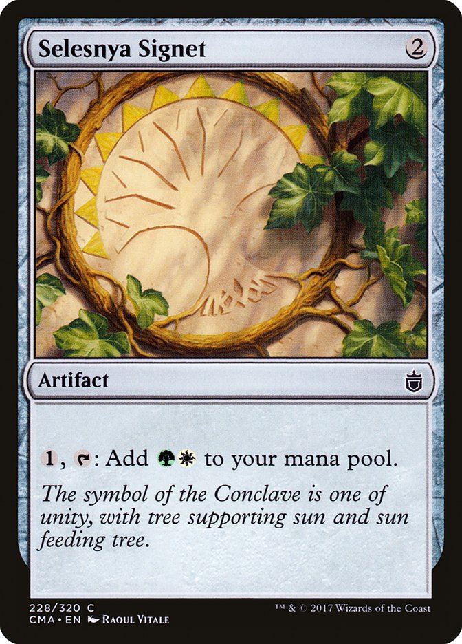 Selesnya Signet [Commander Anthology] | Game Haven TX