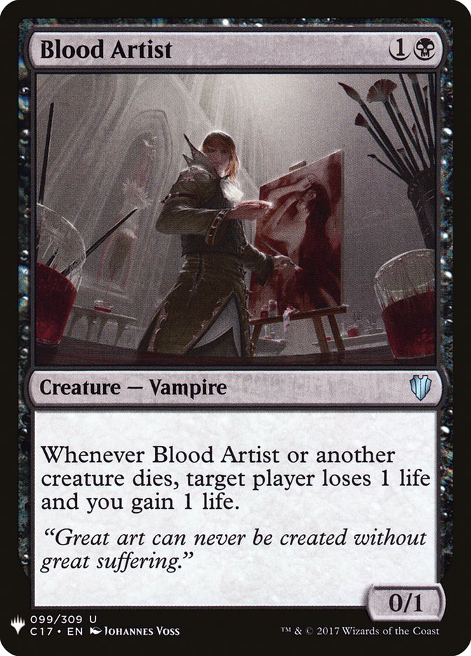 Blood Artist [Mystery Booster] | Game Haven TX