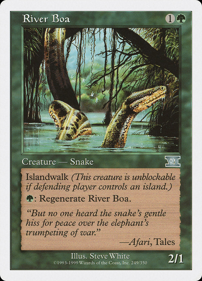 River Boa [Classic Sixth Edition] | Game Haven TX