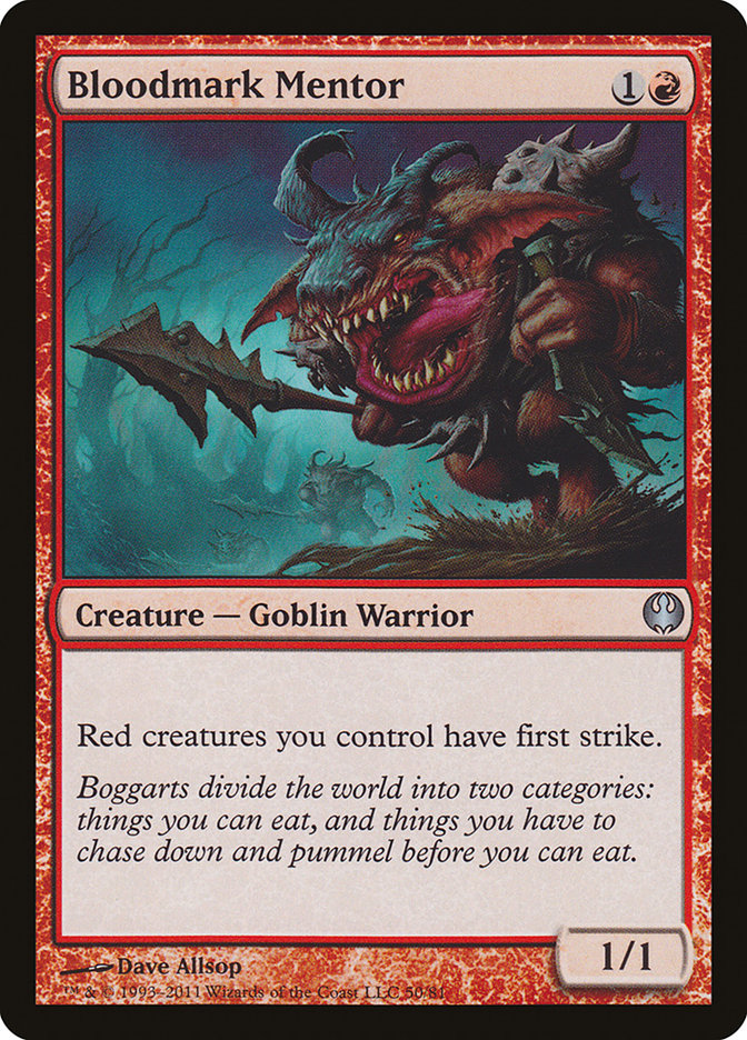 Bloodmark Mentor [Duel Decks: Knights vs. Dragons] | Game Haven TX