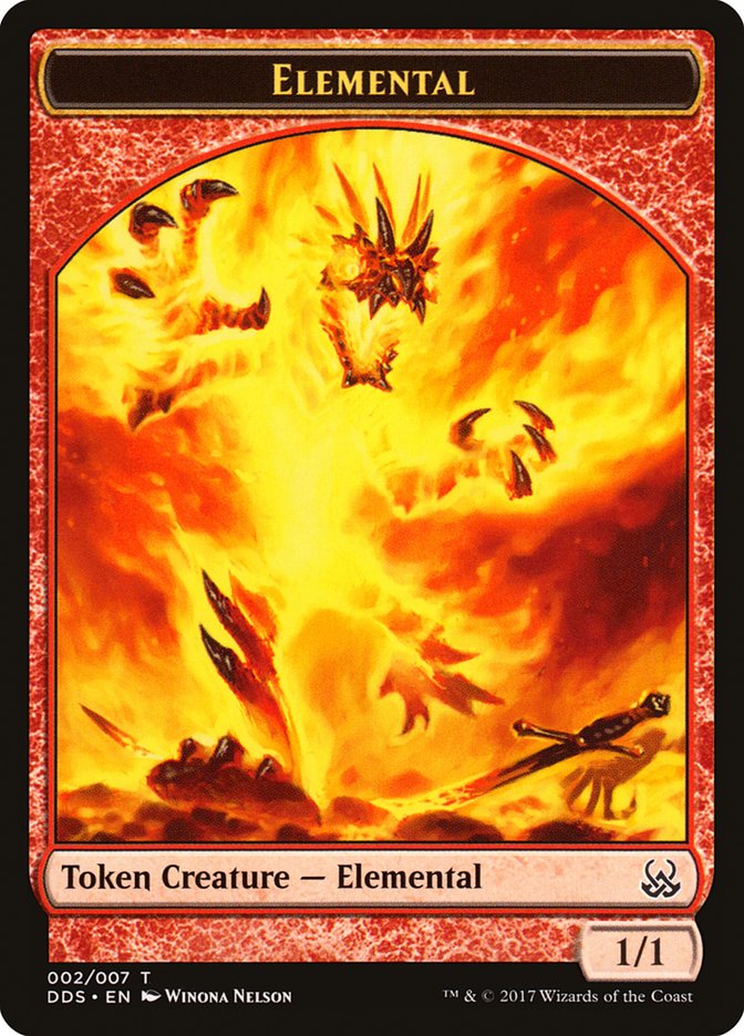 Elemental [Duel Decks: Mind vs. Might Tokens] | Game Haven TX