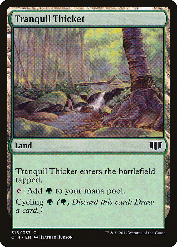 Tranquil Thicket [Commander 2014] | Game Haven TX