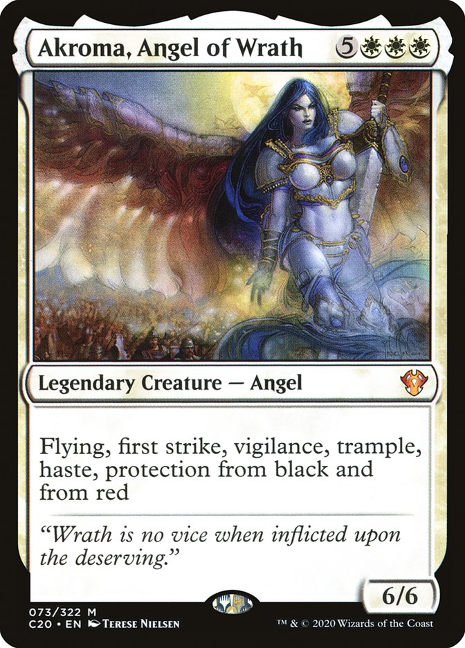 Akroma, Angel of Wrath [Commander 2020] | Game Haven TX