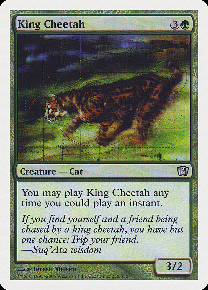 King Cheetah [Ninth Edition] | Game Haven TX