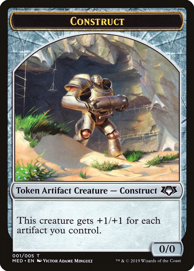 Construct (001/005) [Mythic Edition Tokens] | Game Haven TX