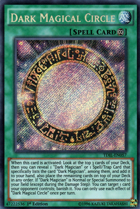 Dark Magical Circle [TDIL-EN057] Secret Rare | Game Haven TX
