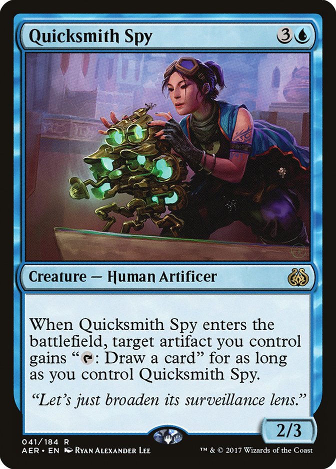 Quicksmith Spy [Aether Revolt] | Game Haven TX