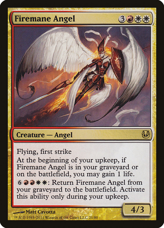 Firemane Angel [Duel Decks: Ajani vs. Nicol Bolas] | Game Haven TX