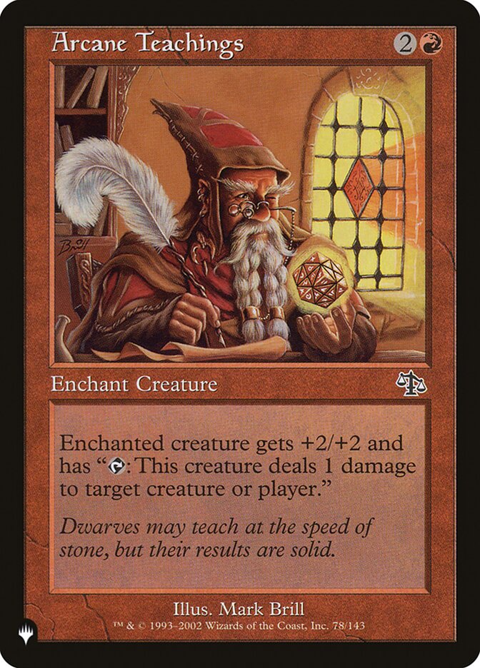 Arcane Teachings [The List] | Game Haven TX