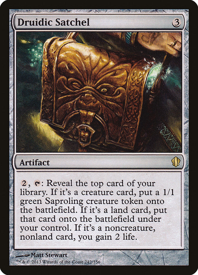 Druidic Satchel [Commander 2013] | Game Haven TX
