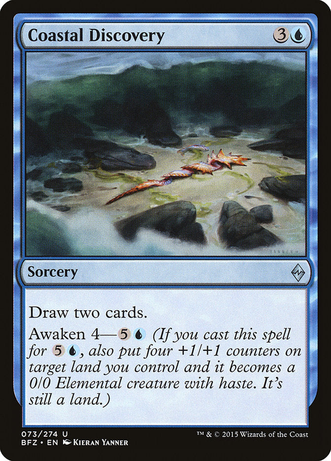 Coastal Discovery [Battle for Zendikar] | Game Haven TX