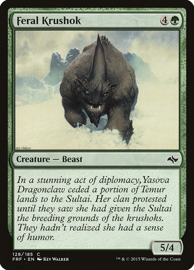 Feral Krushok [Fate Reforged] | Game Haven TX
