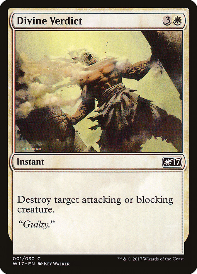 Divine Verdict [Welcome Deck 2017] | Game Haven TX