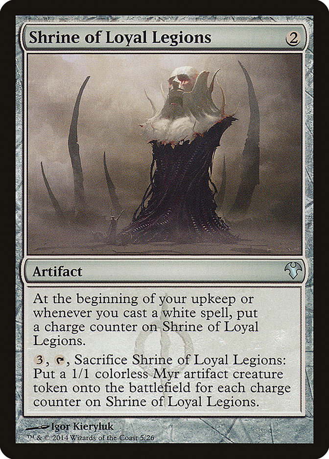 Shrine of Loyal Legions [Modern Event Deck 2014] | Game Haven TX