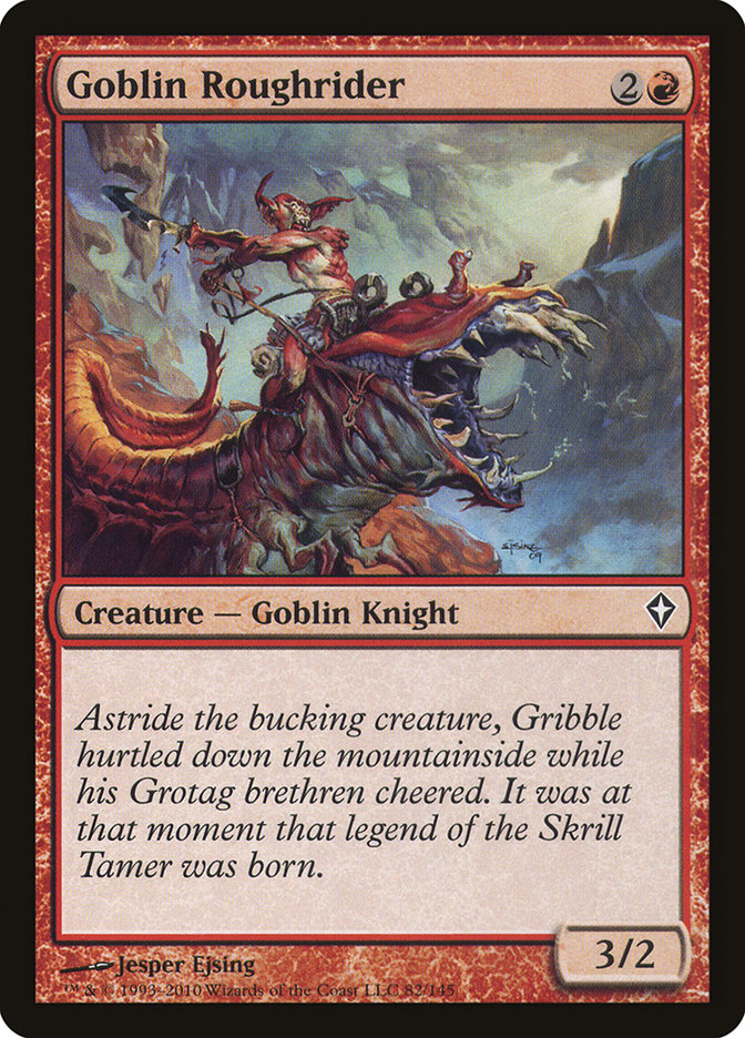Goblin Roughrider [Worldwake] | Game Haven TX