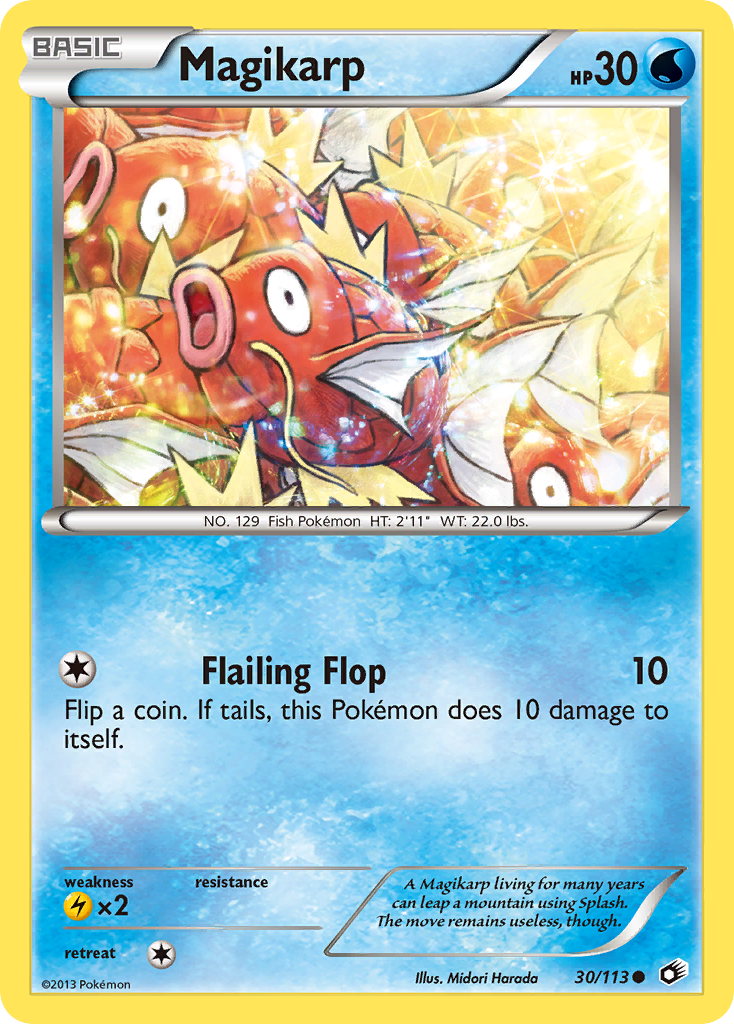 Magikarp (30/113) [Black & White: Legendary Treasures] | Game Haven TX