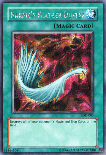 Harpie's Feather Duster [SDD-003] Secret Rare | Game Haven TX