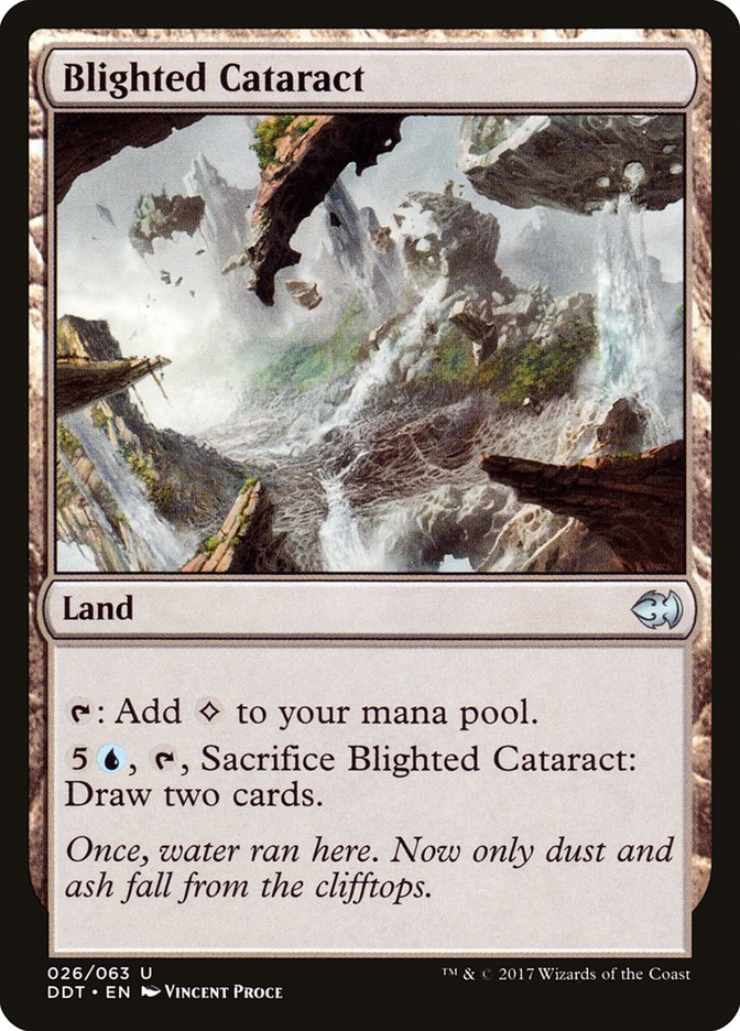 Blighted Cataract [Duel Decks: Merfolk vs. Goblins] | Game Haven TX