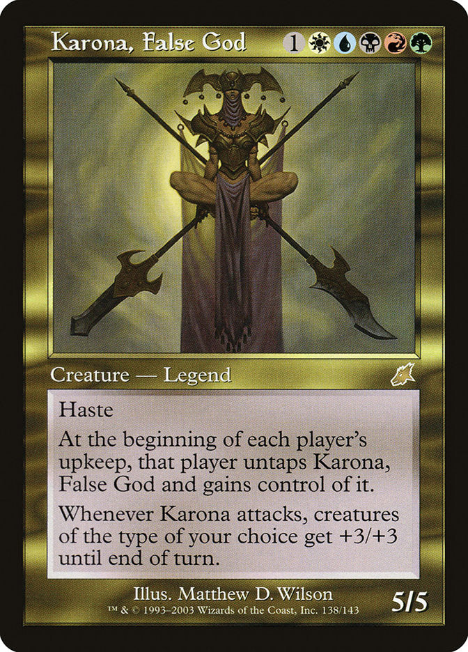 Karona, False God [Scourge] | Game Haven TX