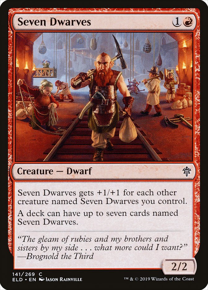 Seven Dwarves [Throne of Eldraine] | Game Haven TX