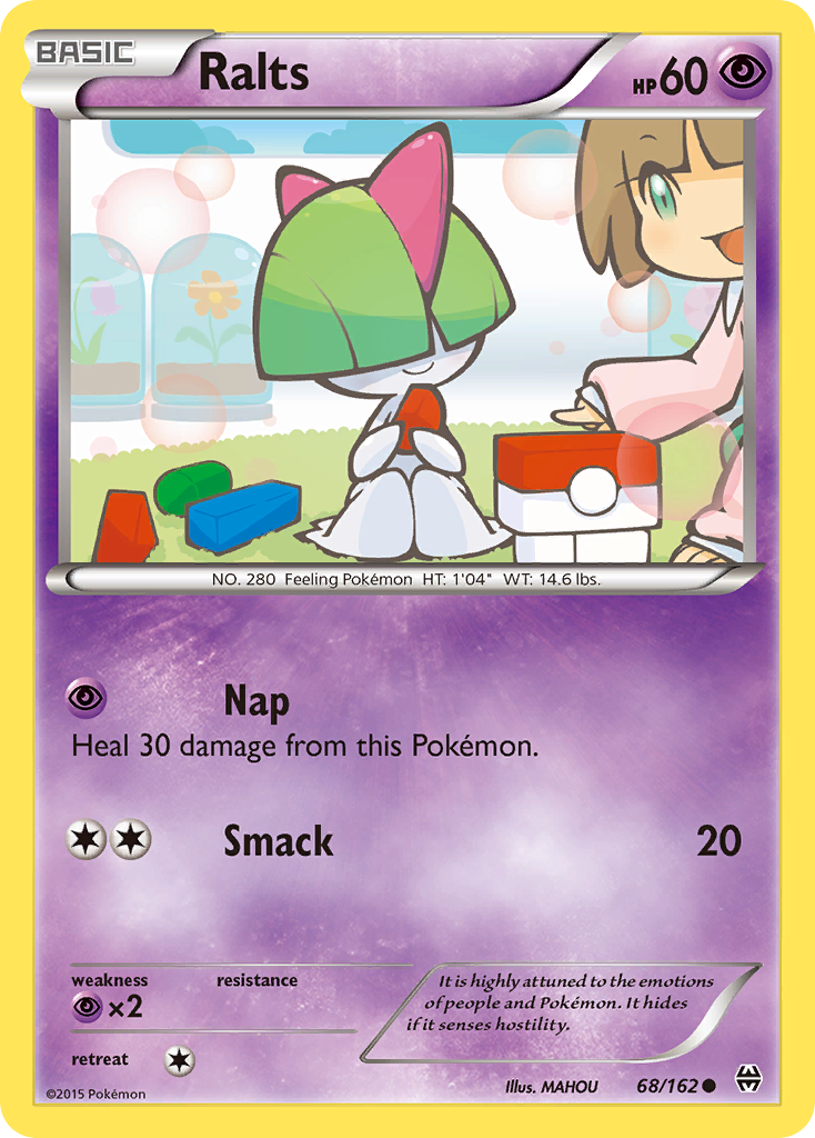Ralts (68/162) [XY: BREAKthrough] | Game Haven TX